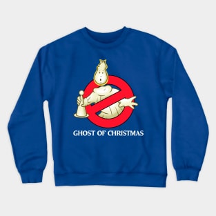 Ghost Of Christmas 80's Retro Ghost Movie Charles Dickens A Christmas Carol Parody Crewneck Sweatshirt